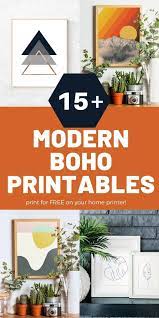 Modern Boho Wall Art Printables