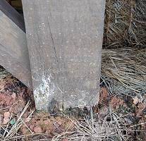 repairing rotting deck support posts