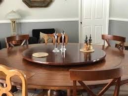 Large Wood Lazy Susan For Dining Table