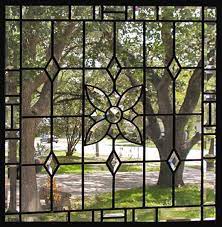 Bryantp Leaded Beveled Glass Window