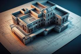 Floor Plan Paper 3d Ilration