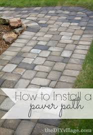 Paver Path Hard Work But Worth Every
