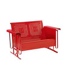 Crosley Furniture Bates 2 Person Red