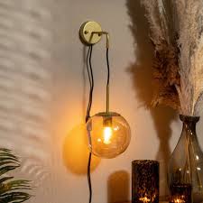 Modern Wall Lamp Else Amber Furnwise