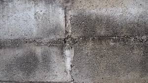 Panning Shot Of Concrete Block Wall