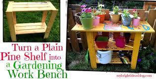 Garden Work Bench Potting Table