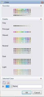 Nx 9 Color Palette Icon Size Siemens