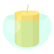 Glass Candlestick Vector Icon