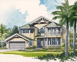 Key West Style House Floor Plan 3323 9976