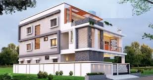 Triplex Bungalow House Plan At Rs 18000