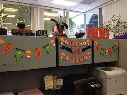 halloween cubicle decorating ideas