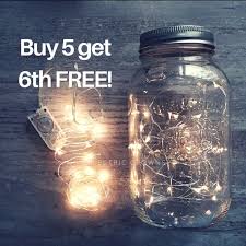 Mason Jar Decor Battery Operated Led
