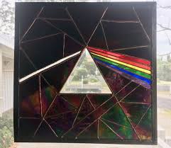 Stained Glass Dark Side Of The Moon