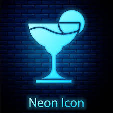 Clip Art Neon Cocktail Vector Images