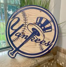 Buy New York Baseball Logo Wall Art