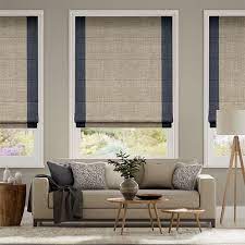 Manor Navy Roman Blind Blinds