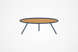 Small Table Line Filled Icon Grafik Von