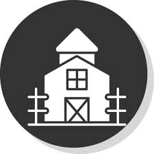 Farmhouse Icon Vector Art Icons And