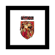 Gryffindor Crest Icon Framed Art Print