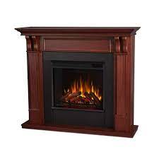 Electric Fireplace In Mahogany 7100e M