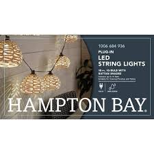 Hampton Bay 10 Light 10 Ft Outdoor