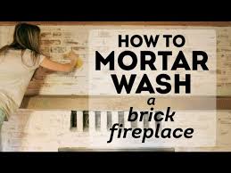 How To German Schmear Mortar Wash A