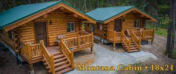 Montana Cabin 18x24 Meadowlark Log Homes