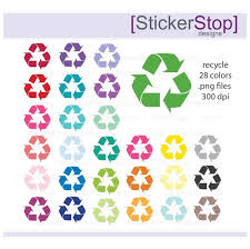 Recycle Symbol Rainbow Clipart 28