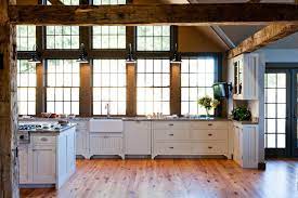 the rustic chic of exposed beams