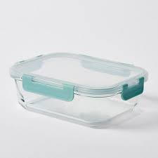 1050ml Glass Rectangle Food Container