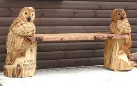 Outdoor Furniture Manx Chainsaw Carvings