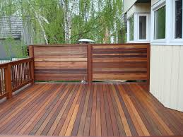 Exotic Decking Privacy Screen And