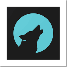 Howling Wolf Icon Posters And Art