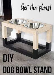Simple Diy Dog Bowl Stand Plans