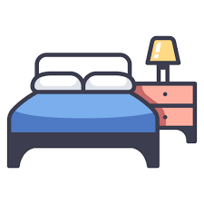 Bedroom Maxicons Lineal Color Icon