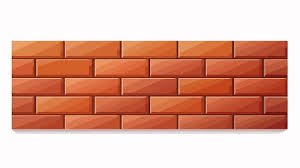 Isolated Red Brick Icon On White