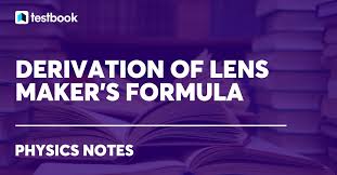 Derivation Of Lens Maker S Formula