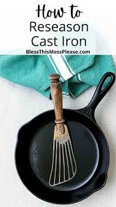 How To Clean Cast Iron Skillet How To