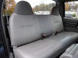 Black Gray Mesh Fabric Bench Seat Cover