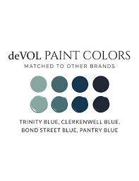 Devol Paint Colors Matched To Sherwin