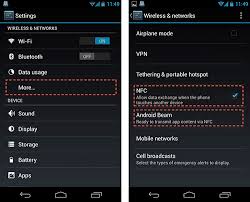 android beam và kết nối nfc