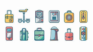 Free Various Travel Icons Image