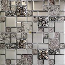 Glass Mosaic Kitchen Backsplash Tile