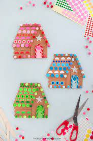 Popsicle Stick Gingerbread House The