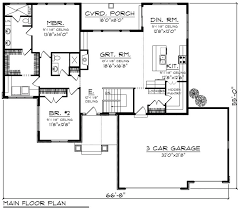 Plan 70 1208 Ranch Style House Plans