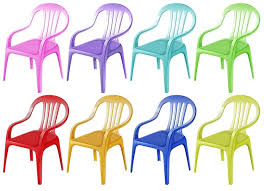 Plastic Chair Vectors Ilrations