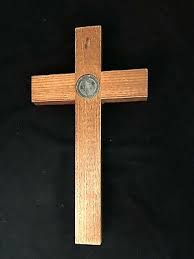 Large Religious Wooden Cross With