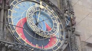 Historic Medieval Astronomical Clock On