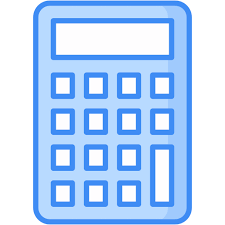 Calculator Generic Blue Icon
