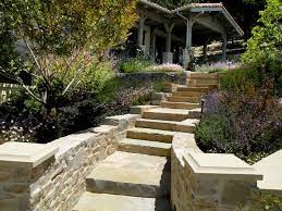 Flagstone Step Designs Landscaping